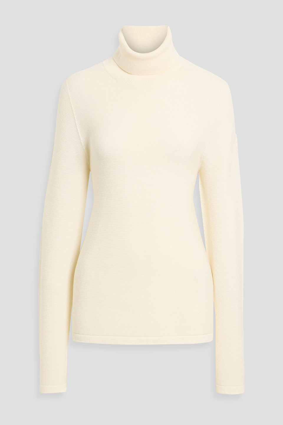 We Norwegians Uvdal Merino Wool Turtleneck Sweater In White