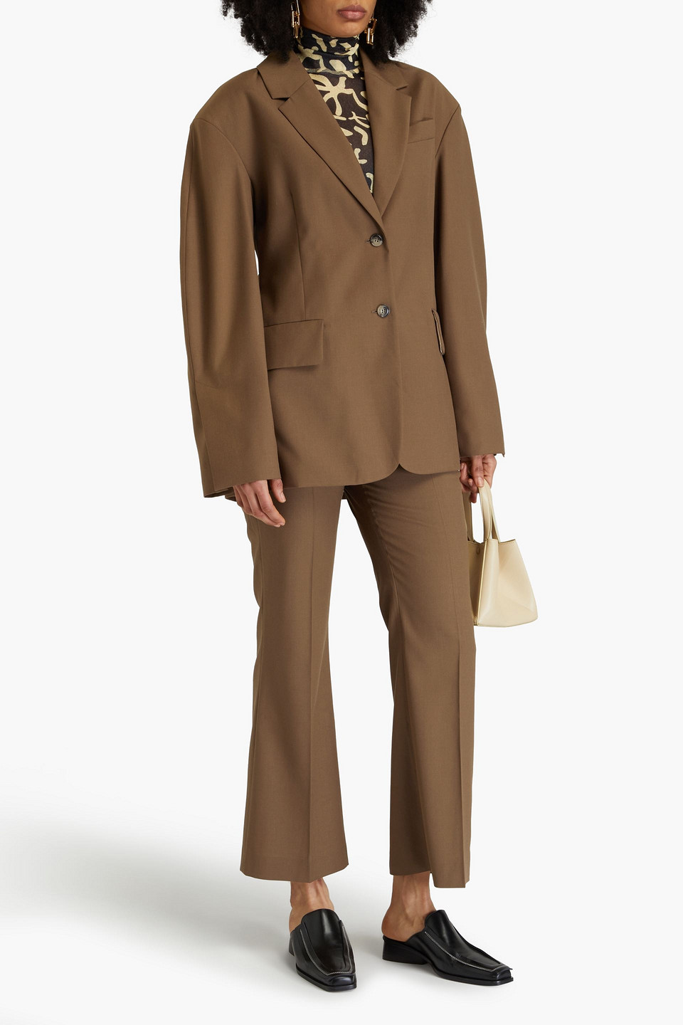  Nanushka - Merrit Blazer Aus Webstoff - Braun - Xl 