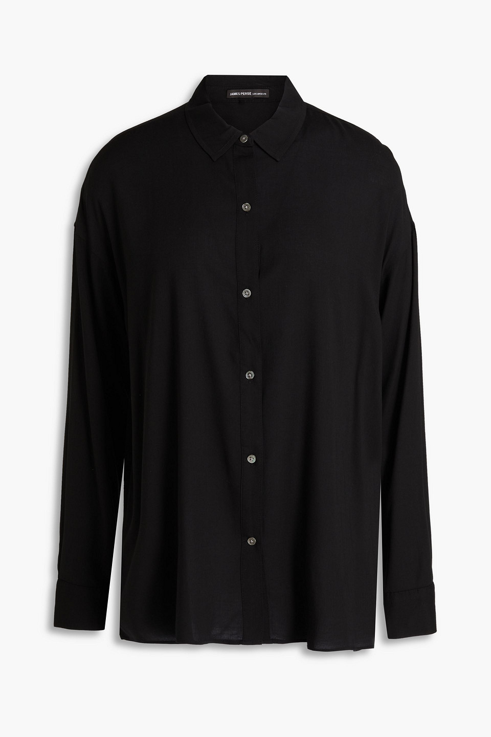 JAMES PERSE HEMD AUS MUSSELIN