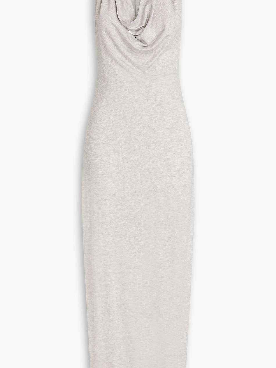 neeta draped jersey maxi dress