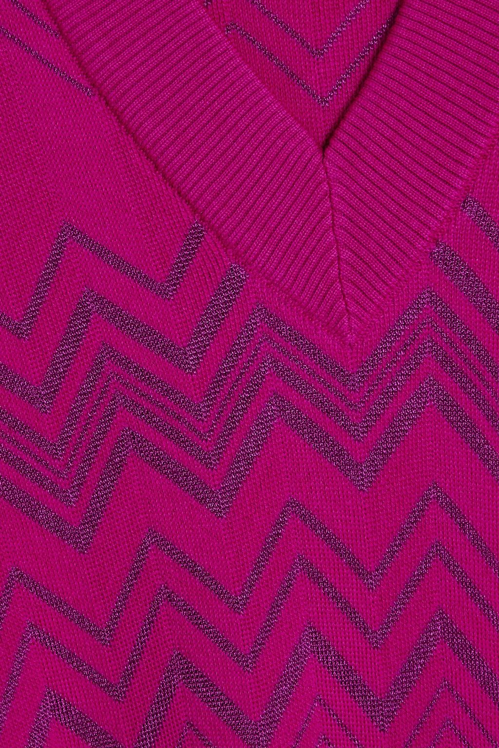 MISSONI Strickpullover aus einer Wollmischung in Häkeloptik