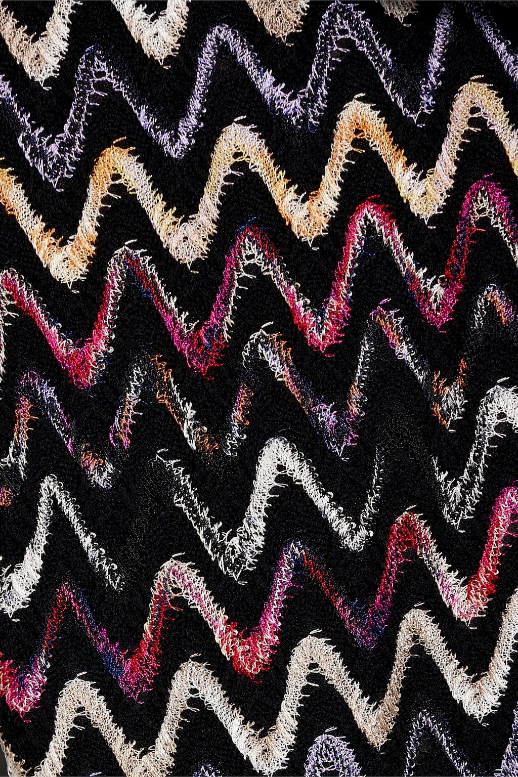 MISSONI Crochet-knit wool-blend cardigan