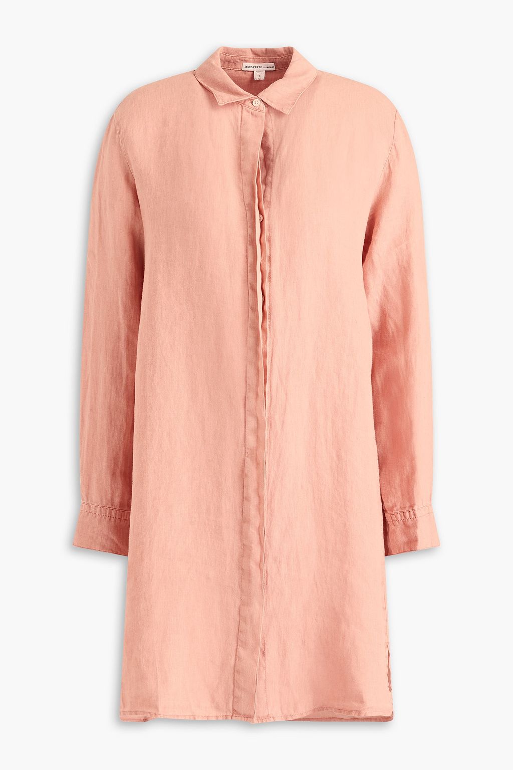 James perse linen shirt dress on sale
