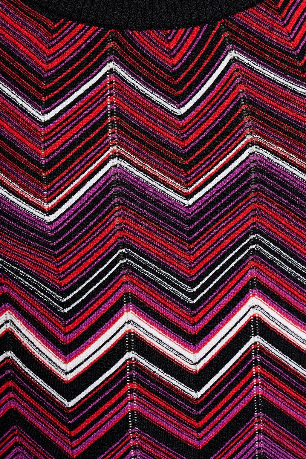 MISSONI بلوزة بدون أكمام من نسيج بحبكة كروشيه