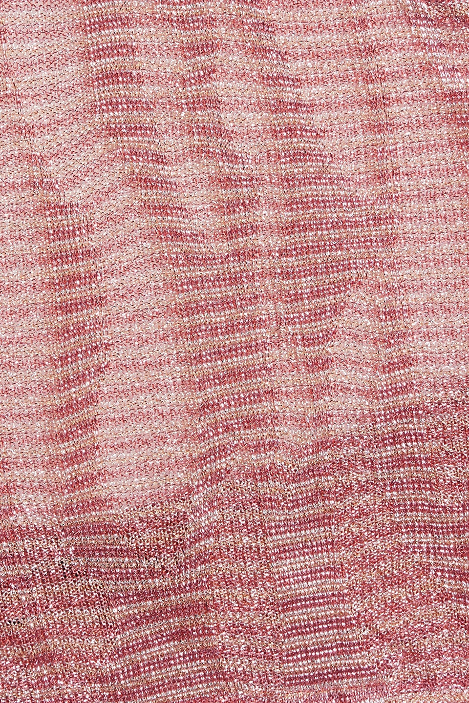MISSONI CROPPED METALLIC CROCHET-KNIT HALTERNECK TOP