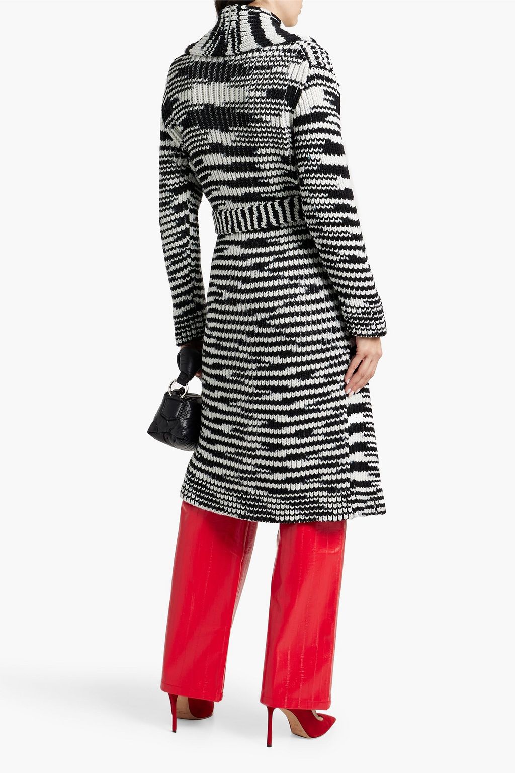 MISSONI Space-dyed ribbed wool cardigan