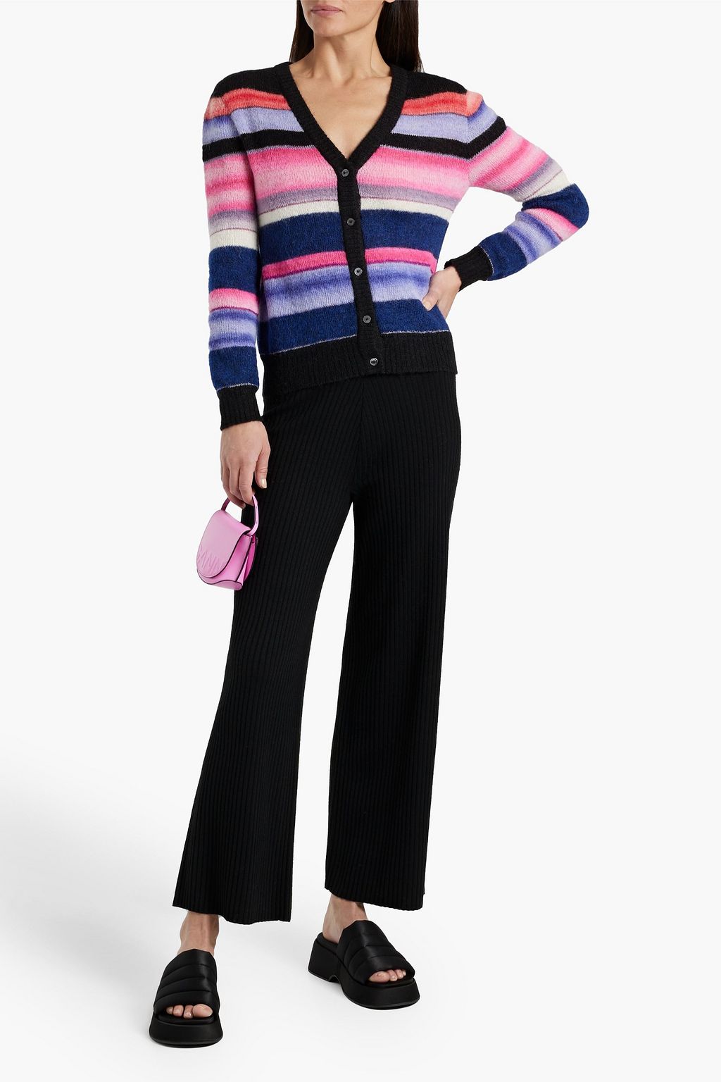 MISSONI Striped knitted cardigan