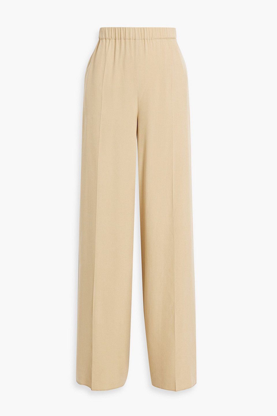 max mara - silk wide-leg pants - neutral - it 48