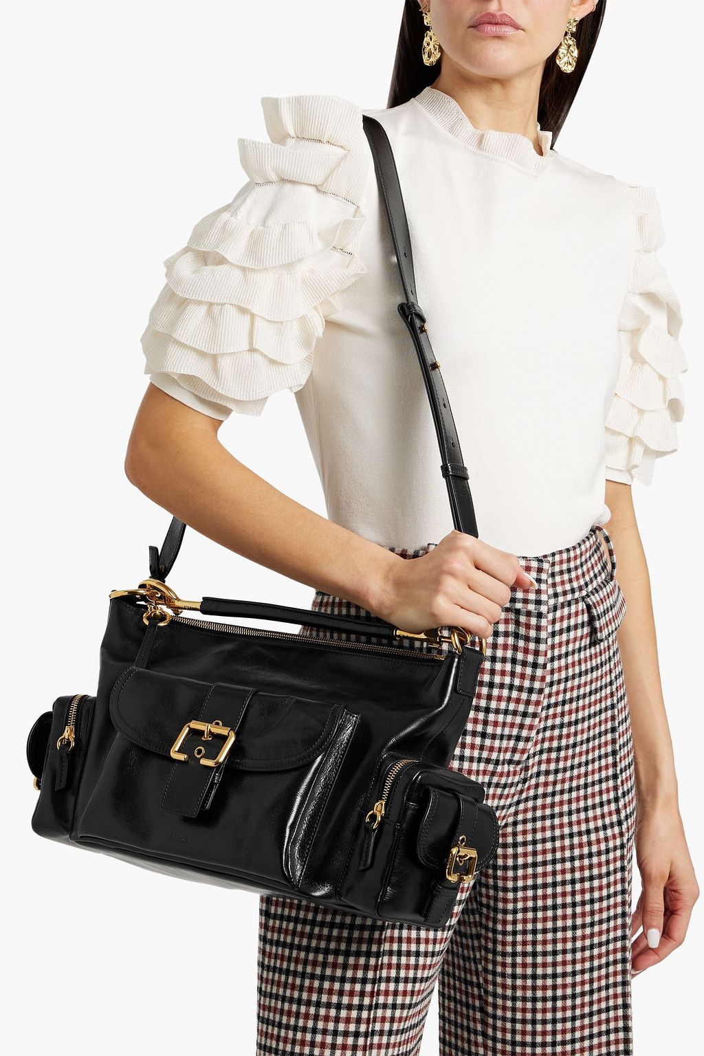 CHLOÉ Camera leather shoulder bag