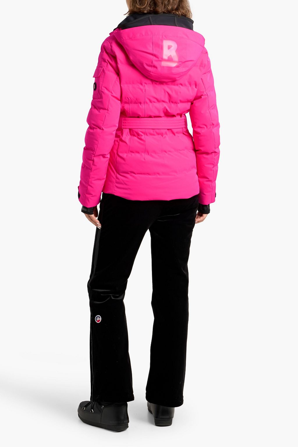 BOGNER Ellya belted quilted ski jacket