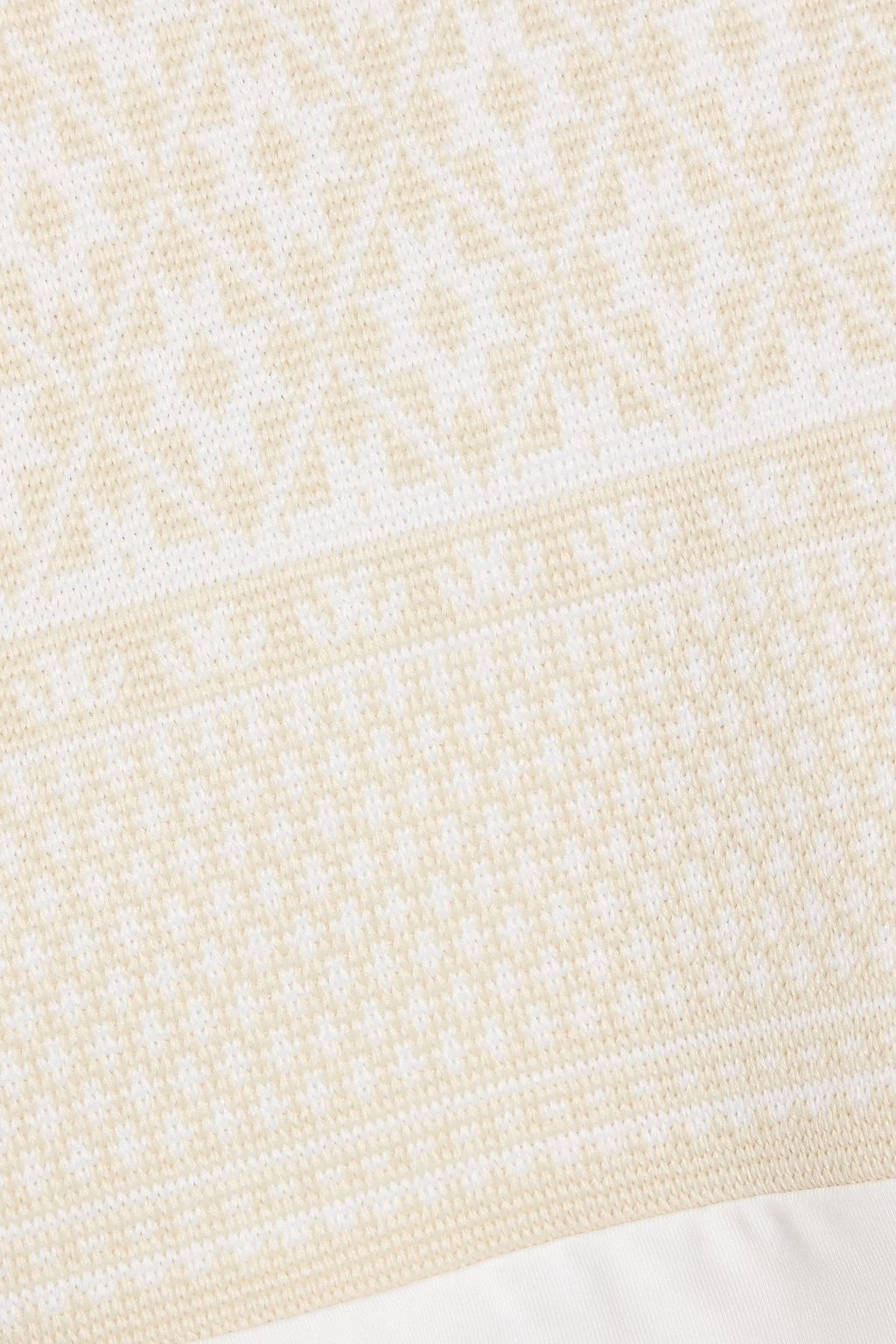 BOGNER Elissa jacquard-knit and stretch-jersey base layer