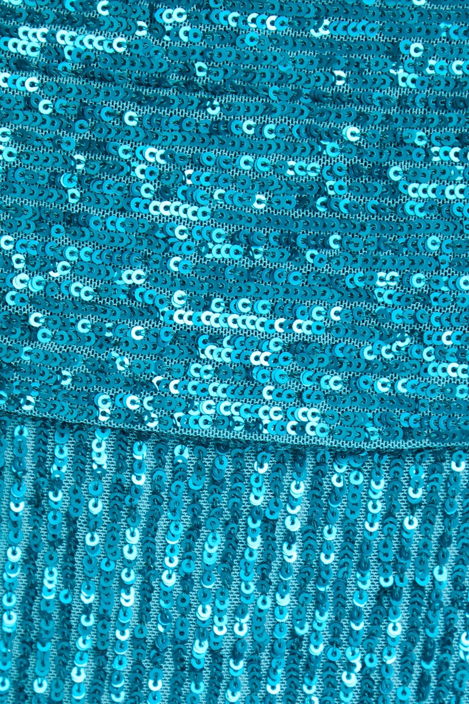Rebecca Vallance Missing Hours Cold-shoulder Sequined Mesh Gown In Turquoise