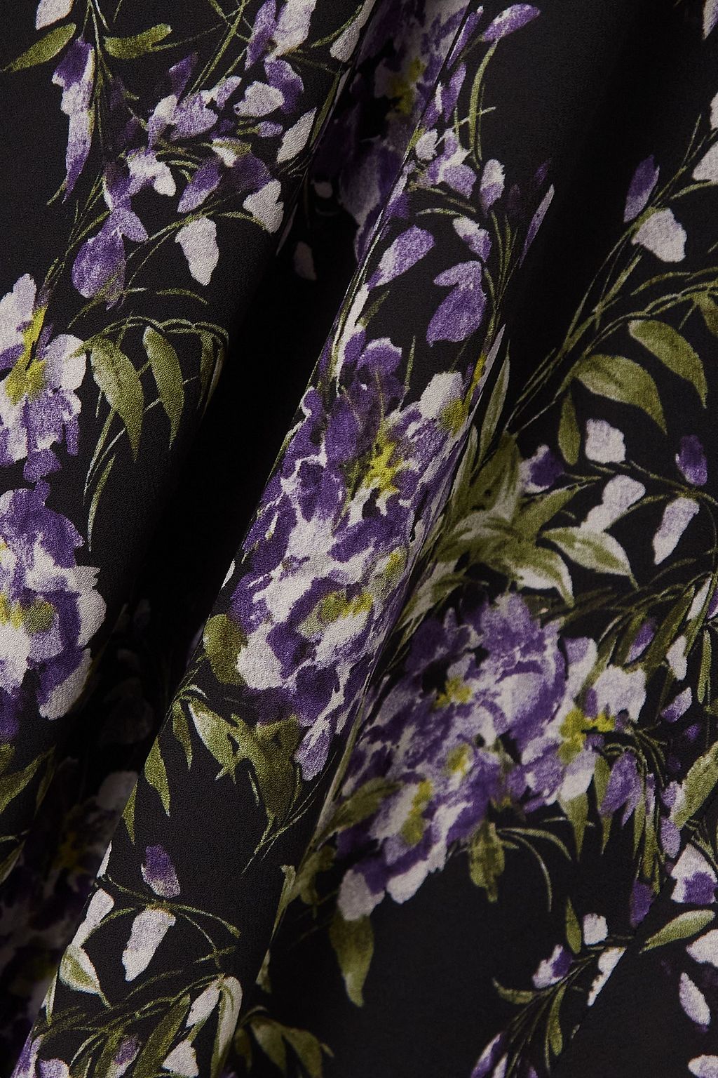 NORMA KAMALI Floral-print chiffon gown