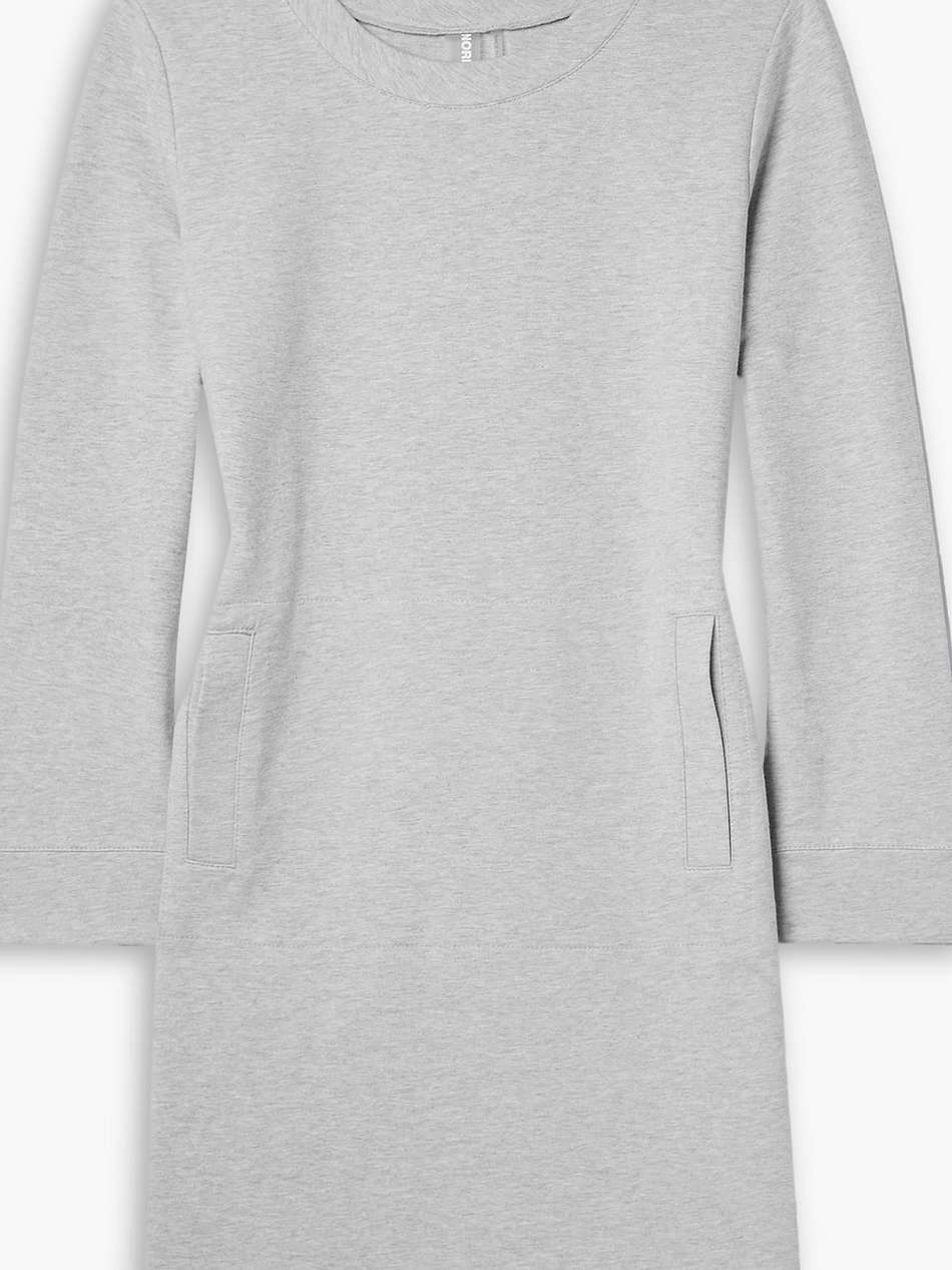 cotton-bend jersey mini dress