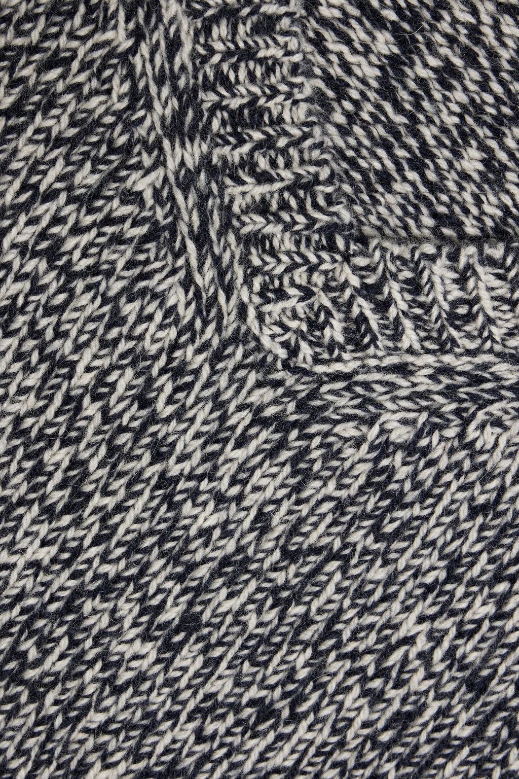 'S MAX MARA Como marled wool and cashmere-blend sweater