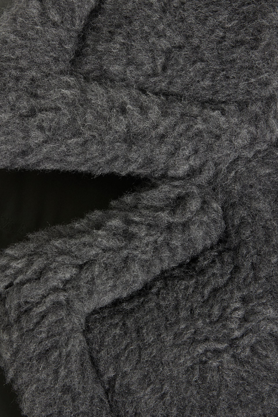 Max Mara Frisia Quilted Shell Coat In Anthracite