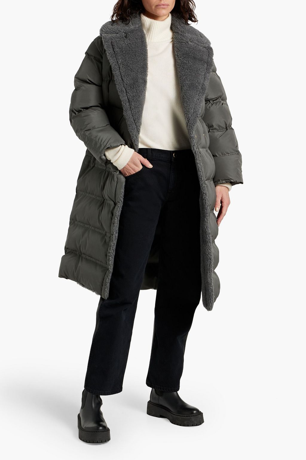 MAX MARA Frisia quilted shell coat