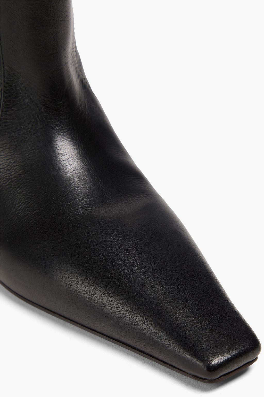 BRUNELLO CUCINELLI Ankle Boots aus Leder mit Zierperlen