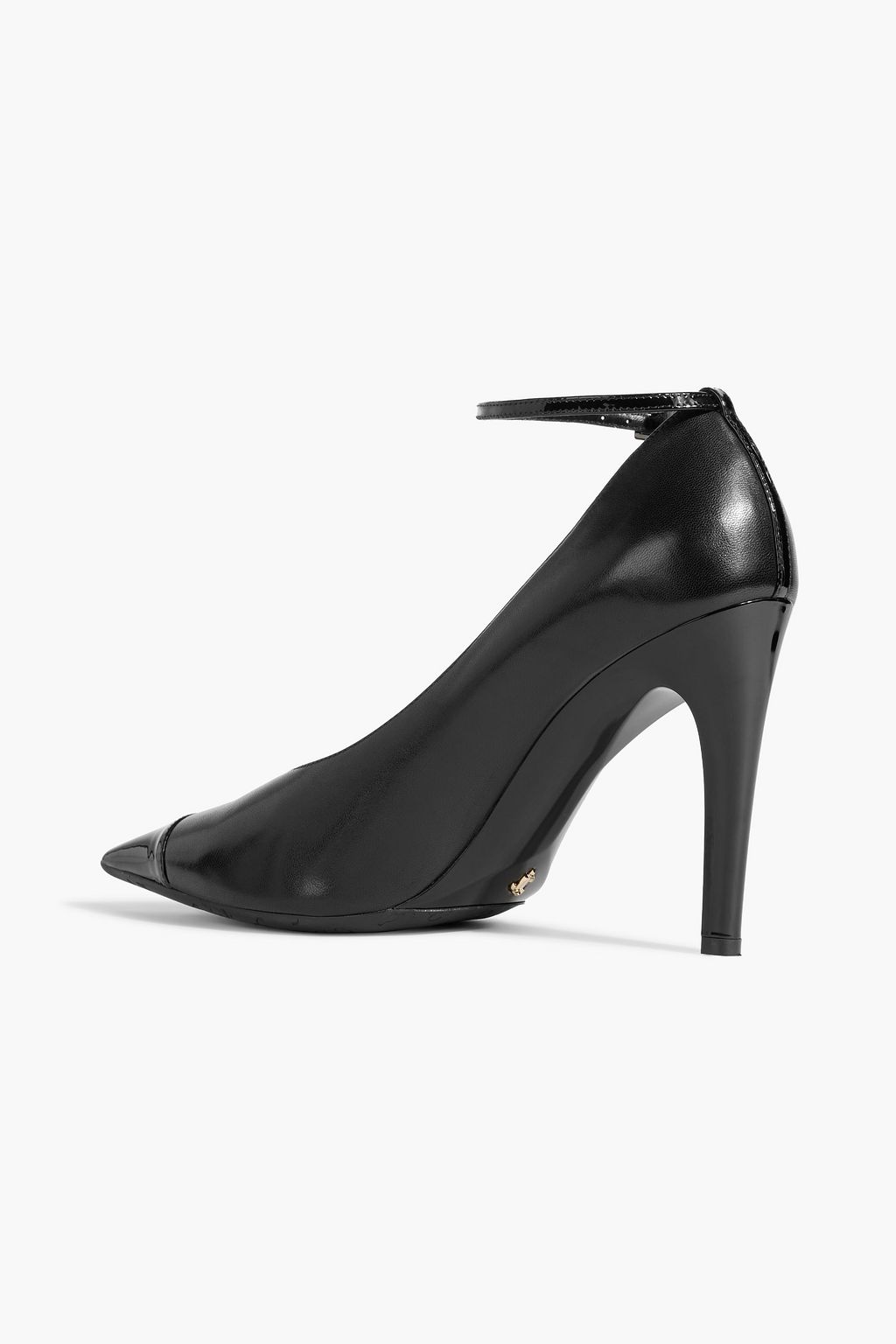 JIMMY CHOO Cierra 100 smooth and patent-leather pumps