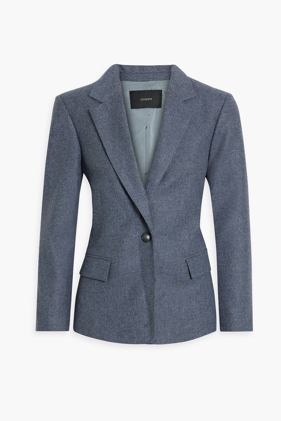 Joseph Joaquim Wool-blend Blazer In Storm Blue