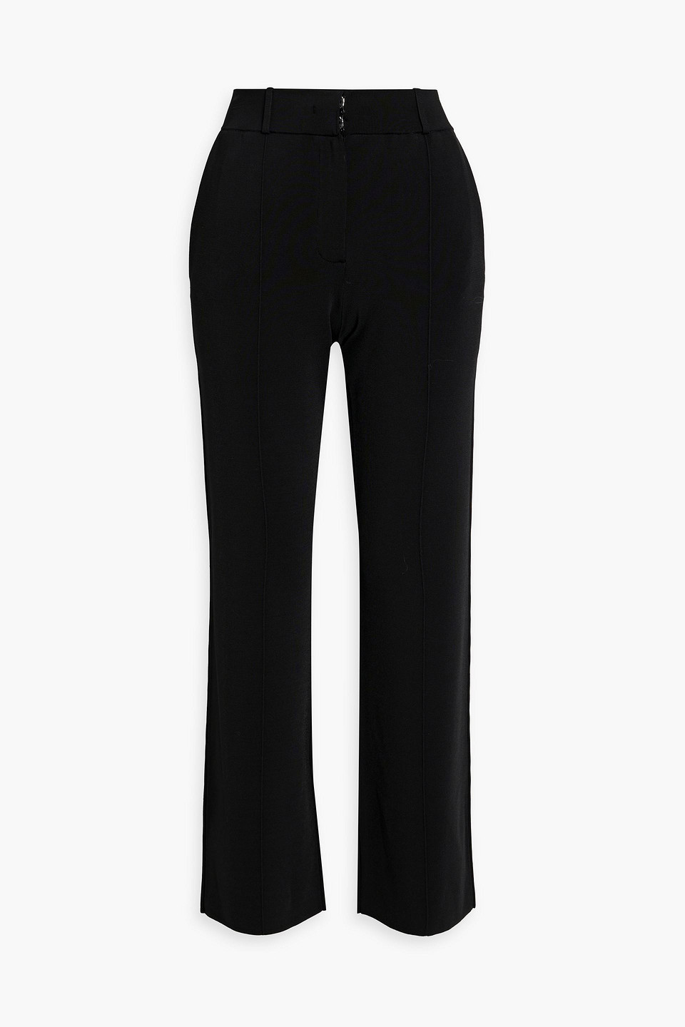 Joseph Milano Stretch-cady Flared Pants In Black