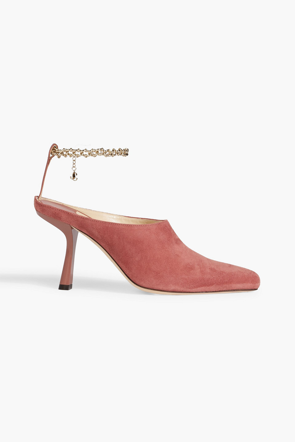 Jimmy Choo Betha 85 Suede Pumps In Antique Rose