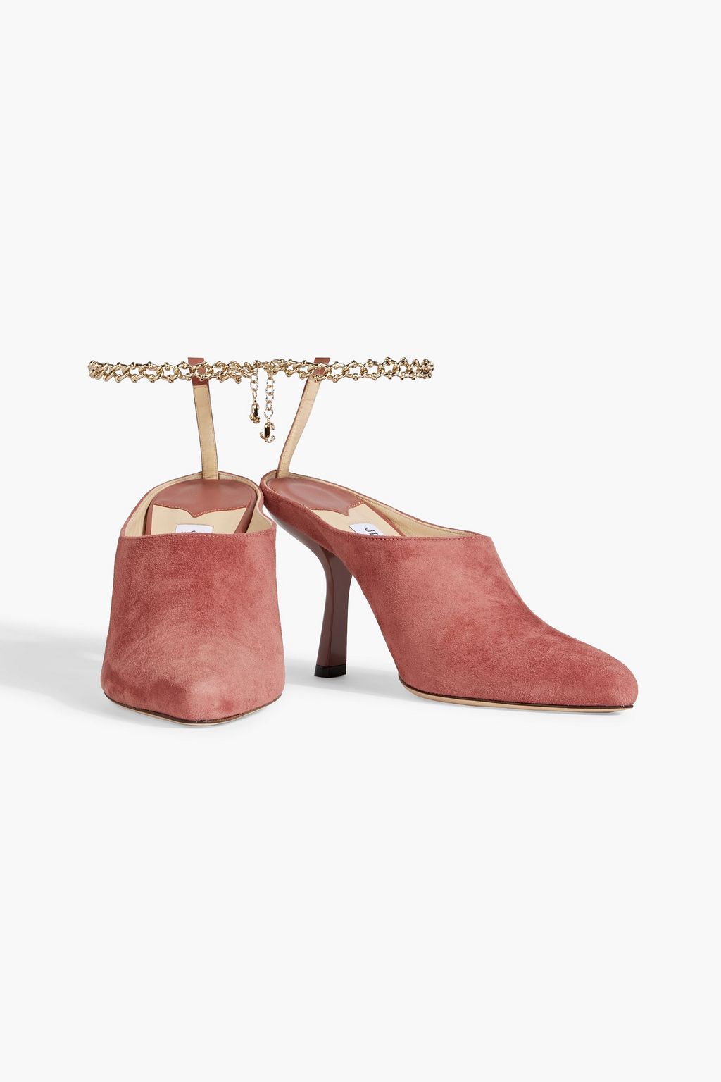 JIMMY CHOO Betha 85 suede pumps