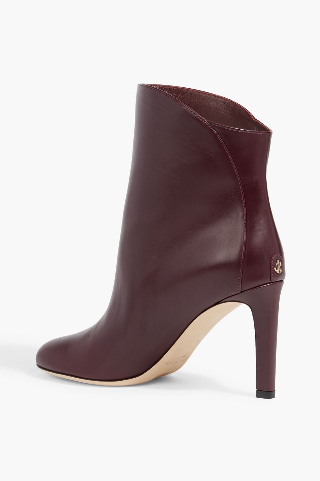 JIMMY CHOO Karter 85 leather ankle boots