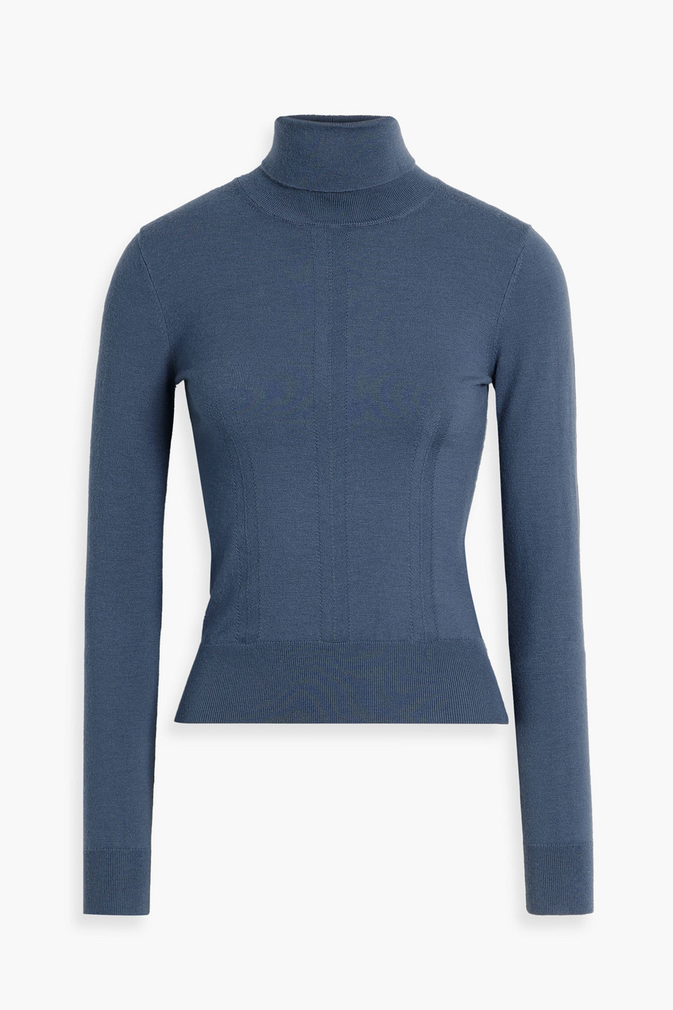 Joseph Oversized Cashmere Roll-neck Sweater In Storm Blue
