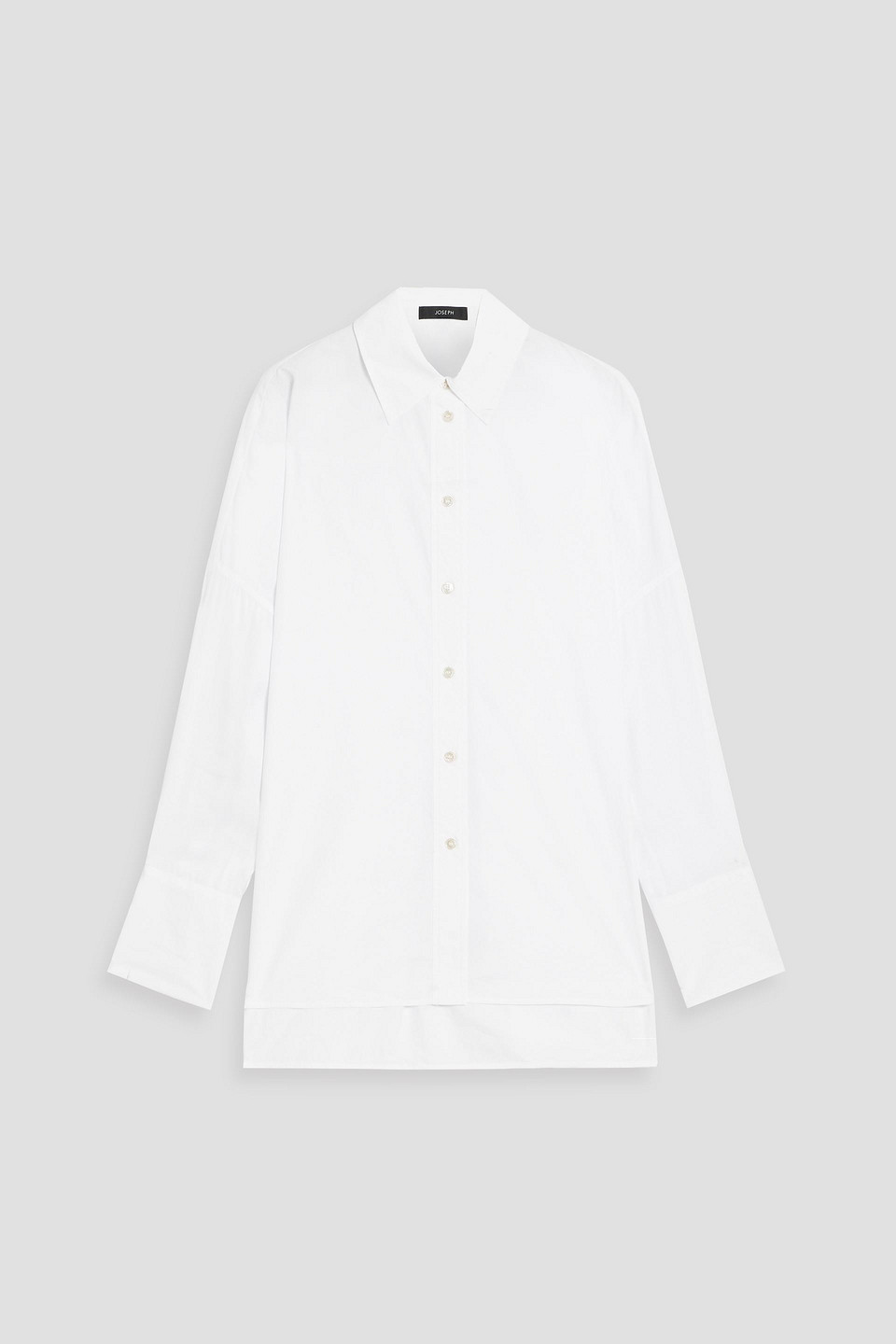 Joseph New Baja Cotton-poplin Shirt In White