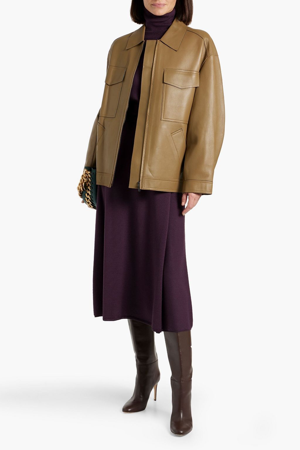 JOSEPH Lyndhurst leather jacket