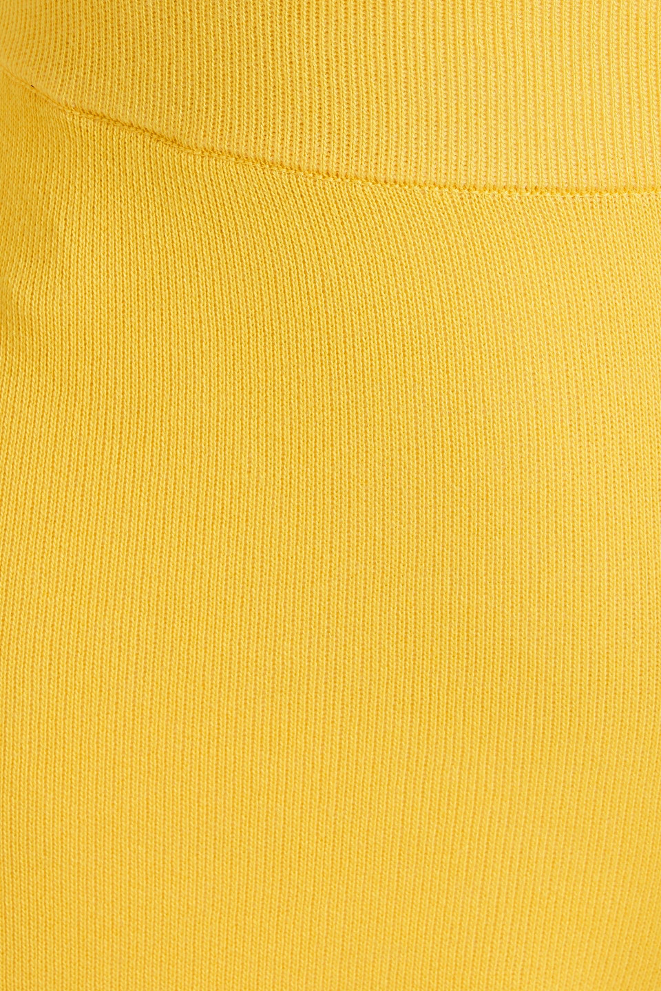 Shop Joseph Knitted Shorts In Yellow