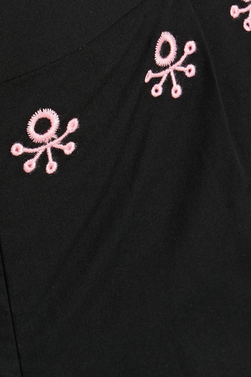 SALONI PAIGE BRODERIE ANGLAISE COTTON SHORTS