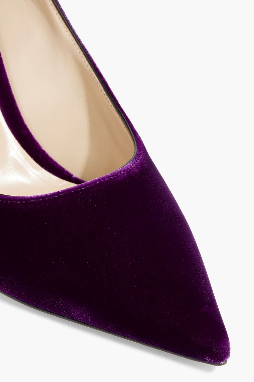 JIMMY CHOO Love 85 velvet pumps