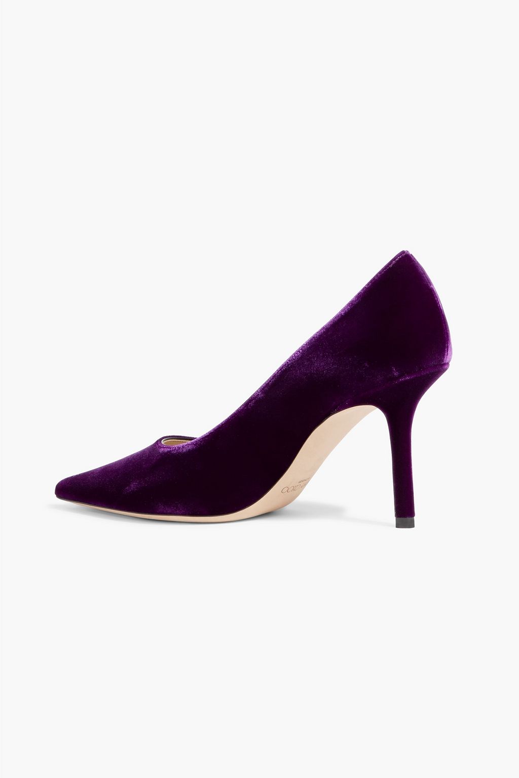 JIMMY CHOO Love 85 velvet pumps