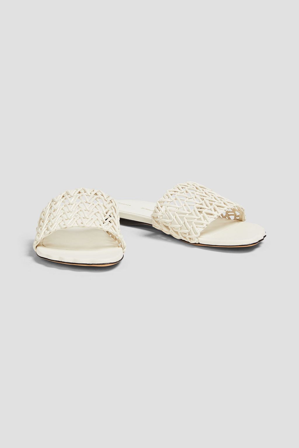 PROENZA SCHOULER Braided leather slides