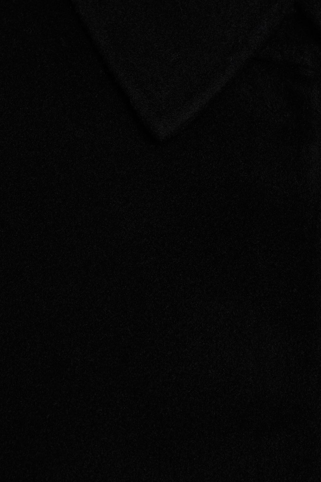 VALENTINO GARAVANI Flared wool and cashmere-blend felt coat