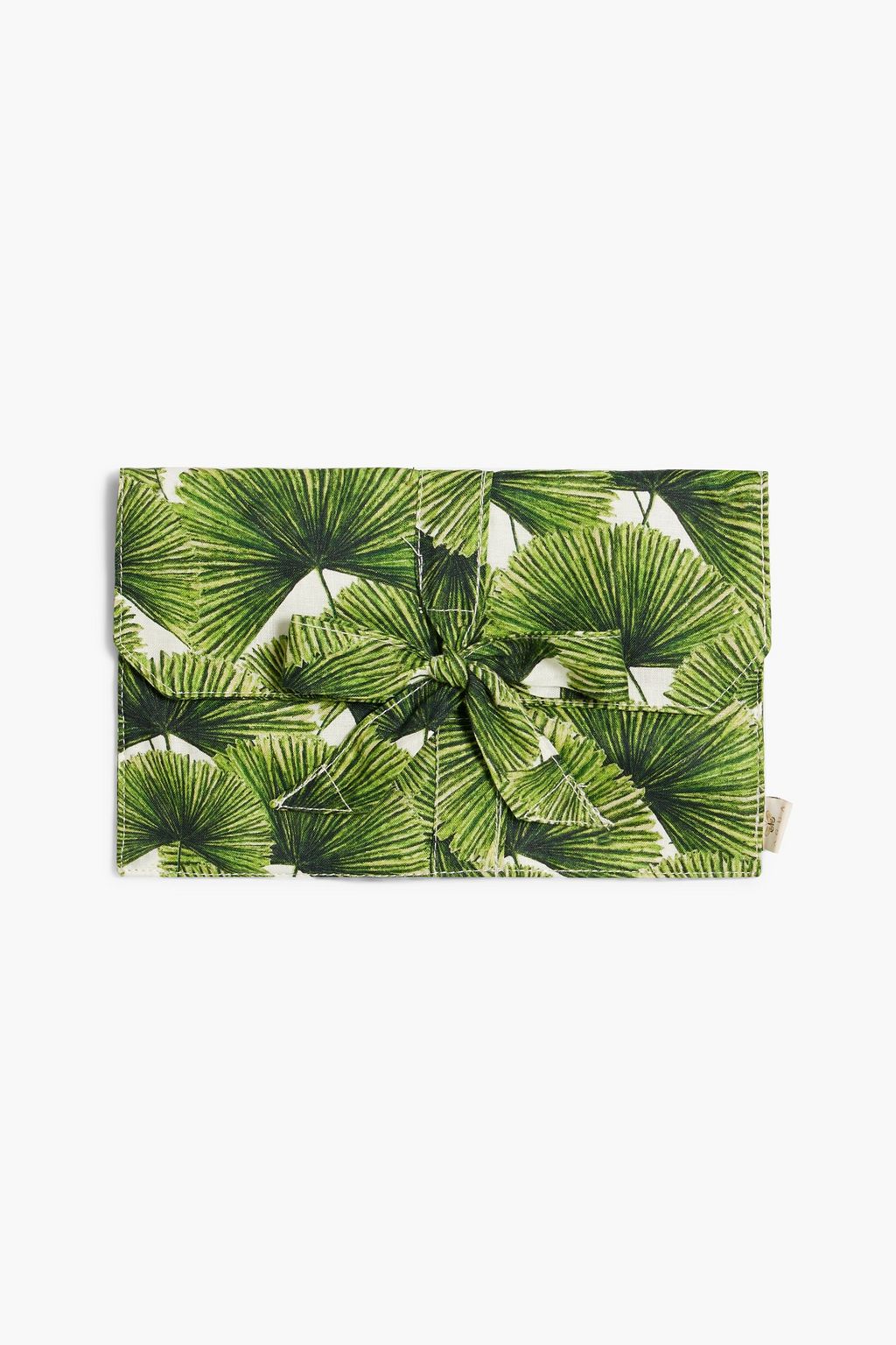 AGUA BY AGUA BENDITA Asucena Palma Mangle Dia one-shoulder printed bikini top