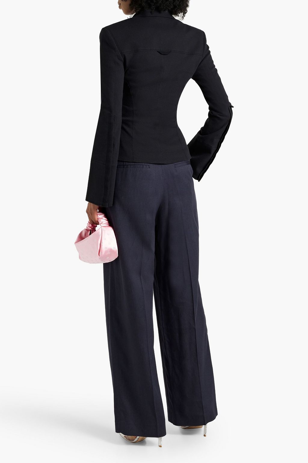 JACQUEMUS Crema cotton-blend jacquard blazer