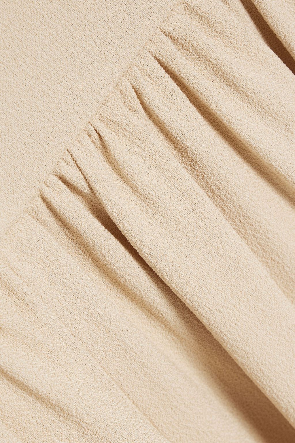 VALENTINO GARAVANI Ruffled crepe mini dress