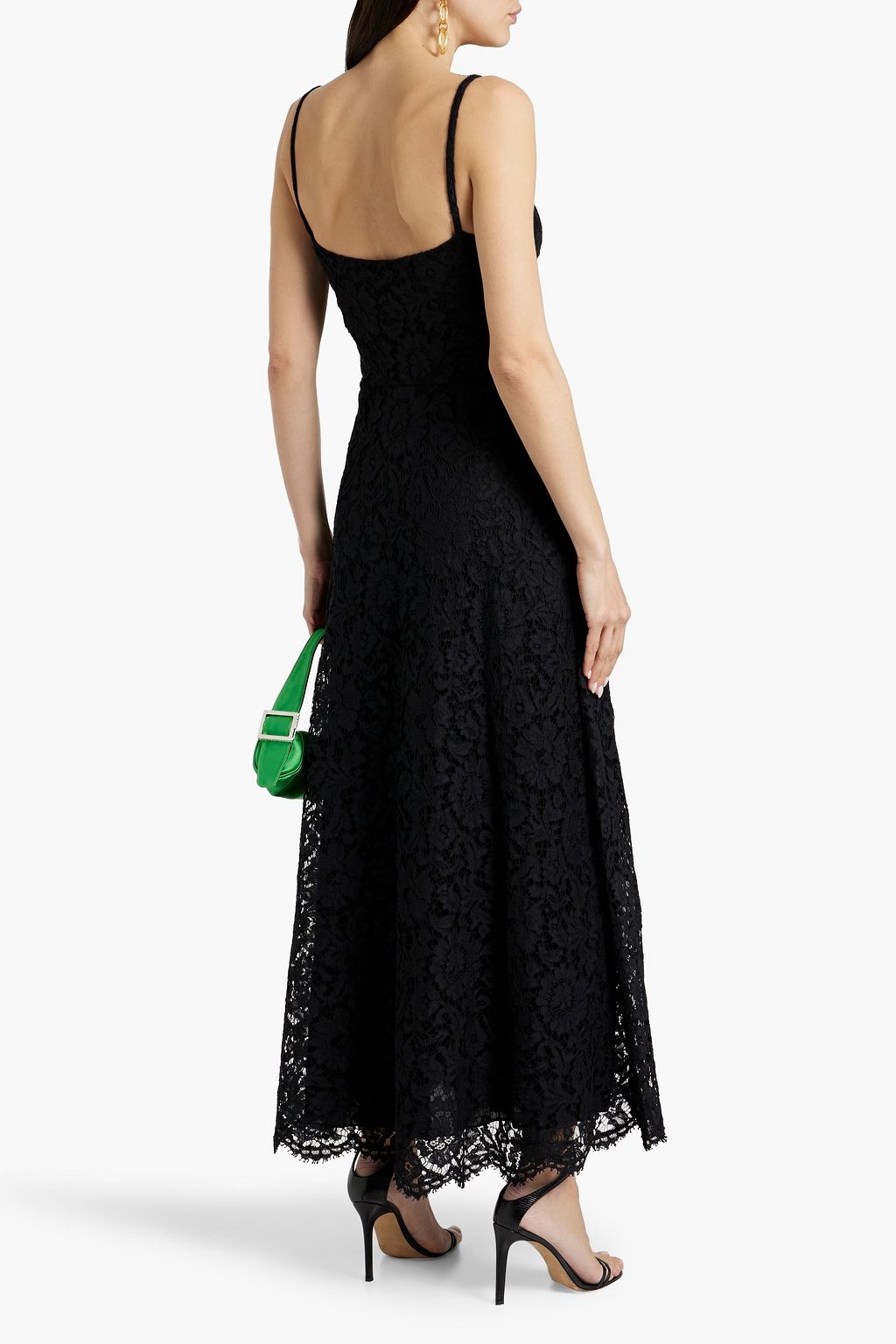 VALENTINO GARAVANI Corded lace maxi dress