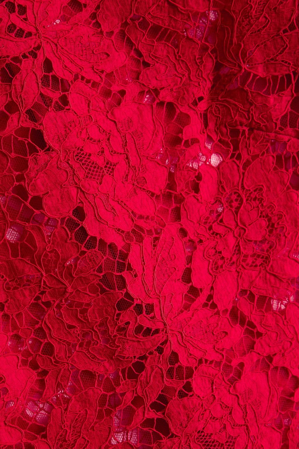 VALENTINO GARAVANI Cotton-blend corded lace top