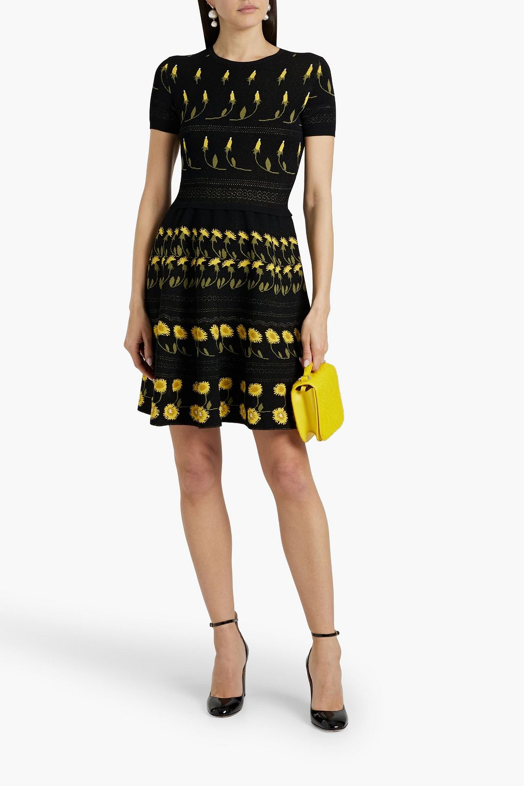Valentino jacquard dress cheap