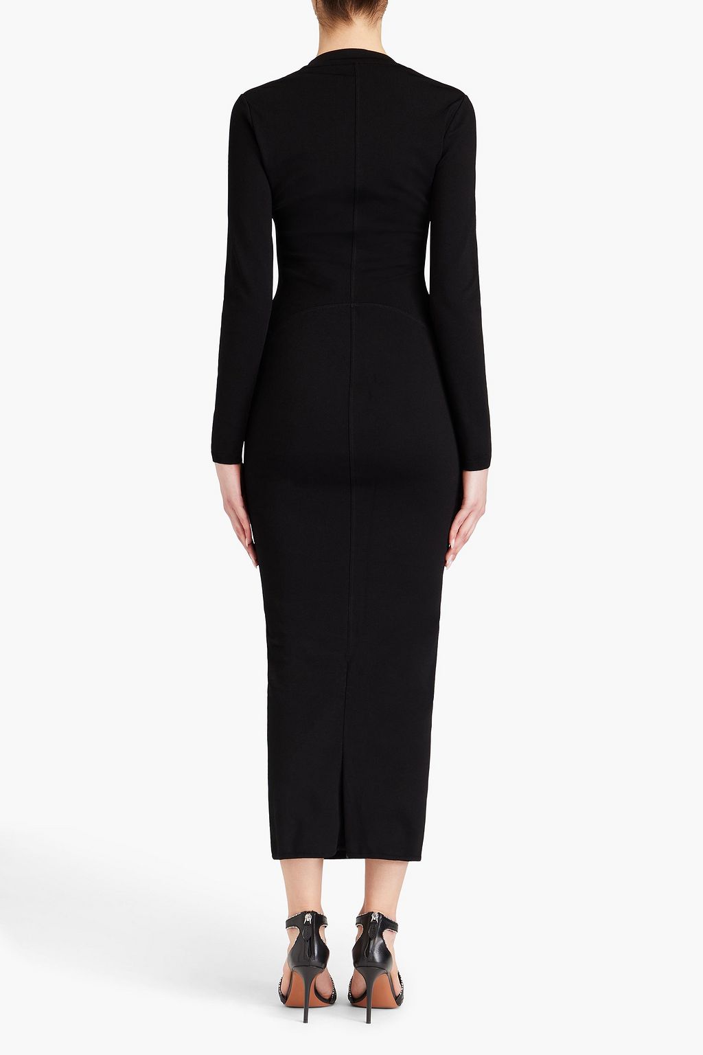 ALAÏA Stretch-knit midi dress
