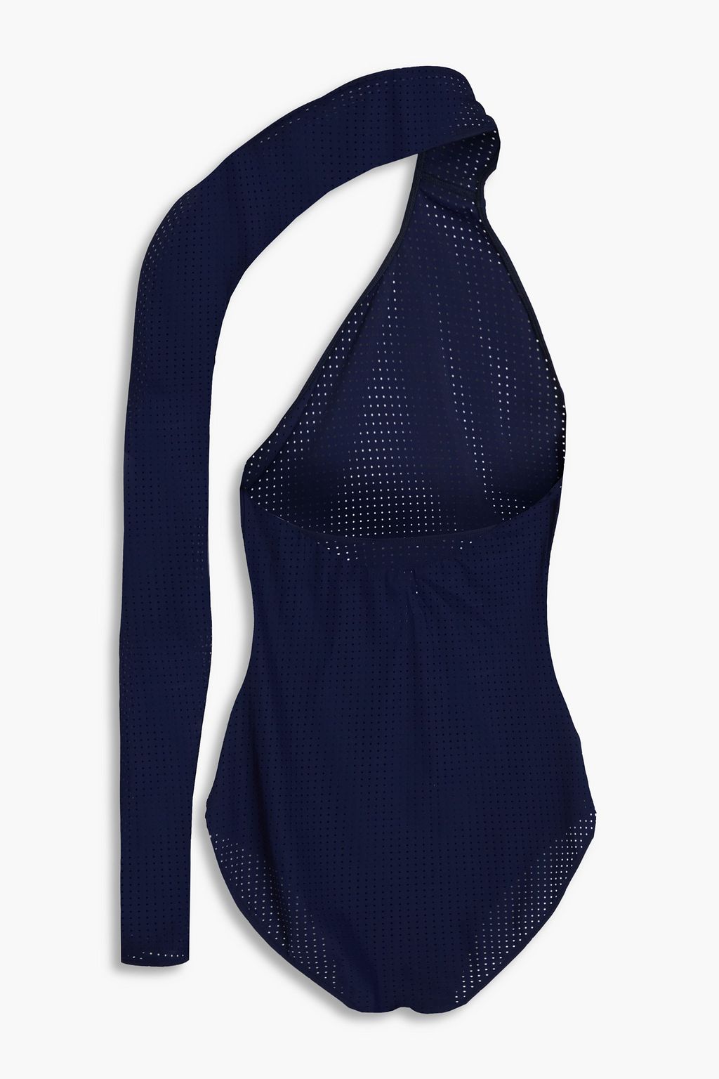 ALAÏA One-sleeve cutout swimsuit