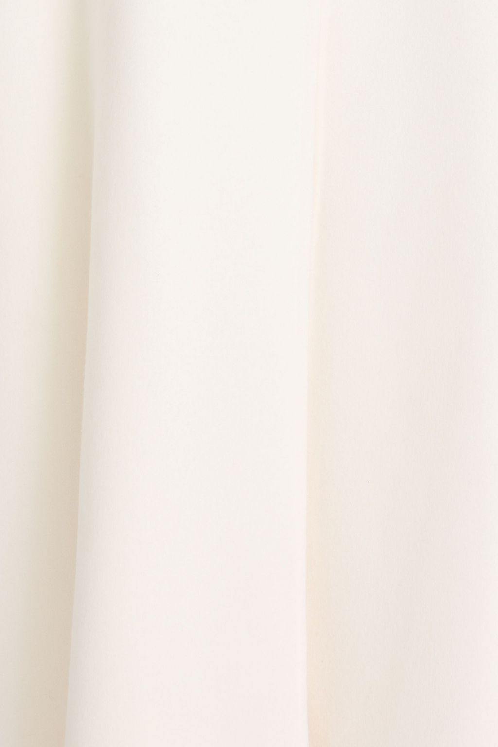 VALENTINO GARAVANI Ruffled brushed wool and cashmere-blend felt cape