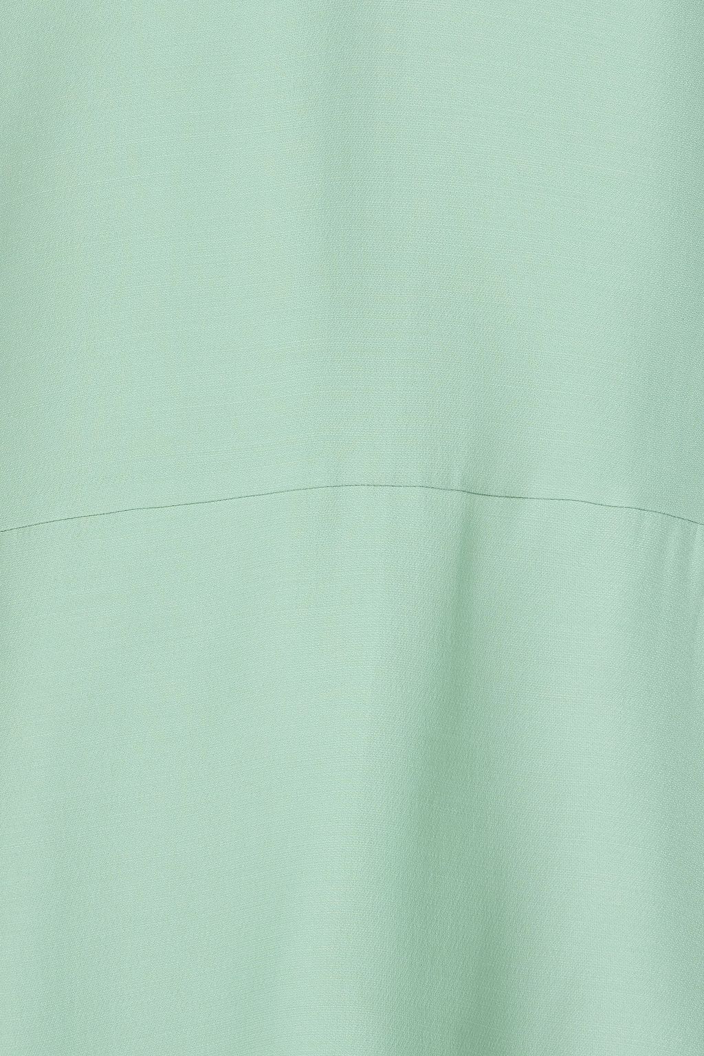 VALENTINO GARAVANI Wool and silk-blend crepe mini dress