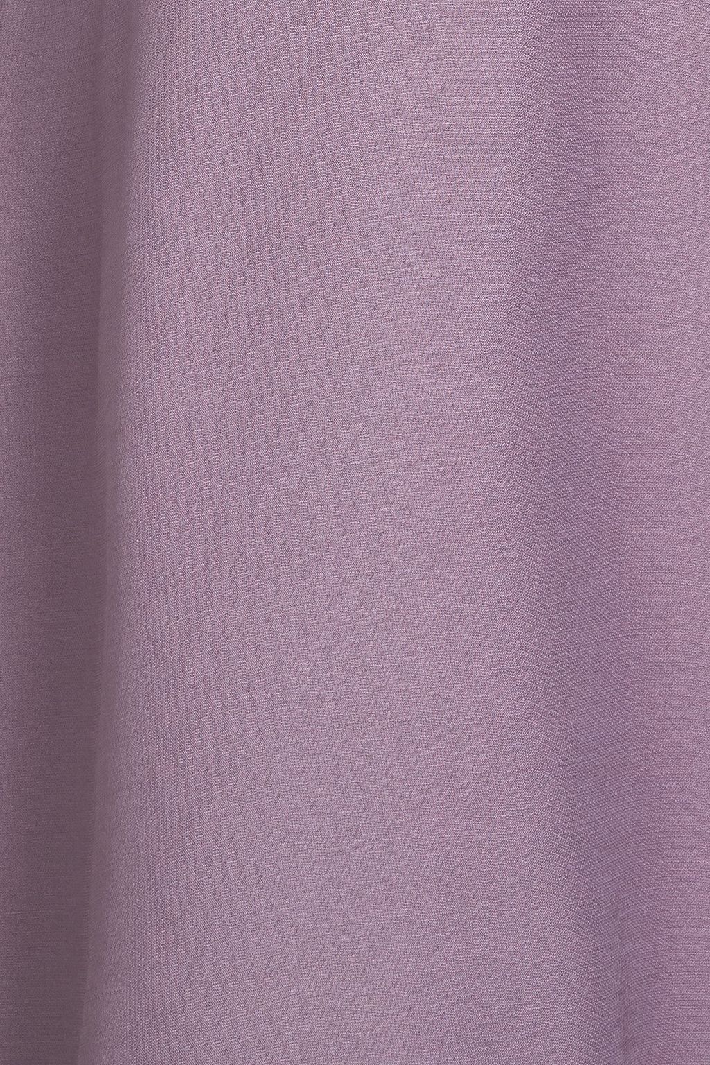 VALENTINO GARAVANI Wool and silk-blend crepe mini dress