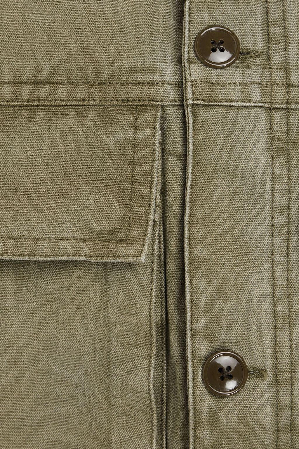 ALEX MILL Cotton-canvas hooded jacket