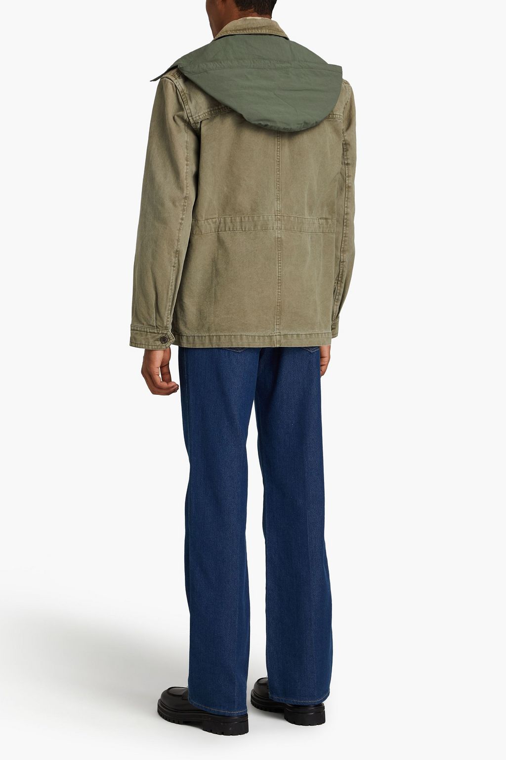 ALEX MILL Cotton-canvas hooded jacket